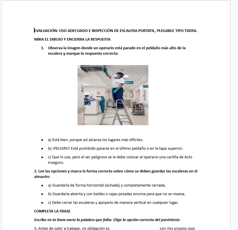 Examen Físico en Papel