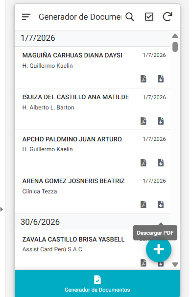 PDF Ficha de Empleado